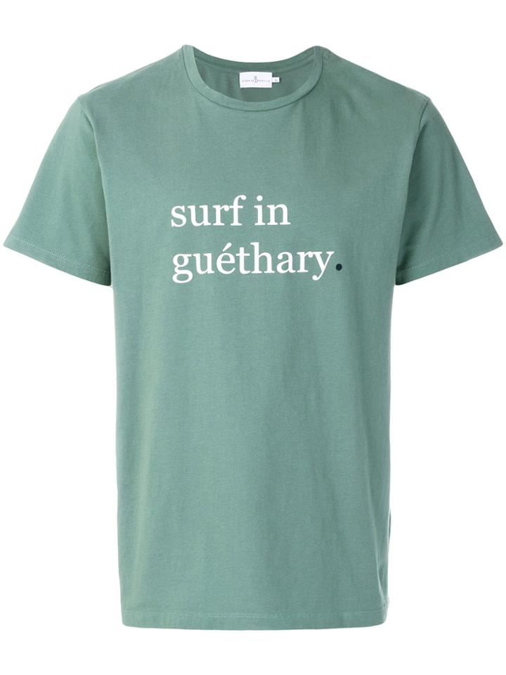 Cuisse De Grenouille Surf In Guéthary T-shirt - Green