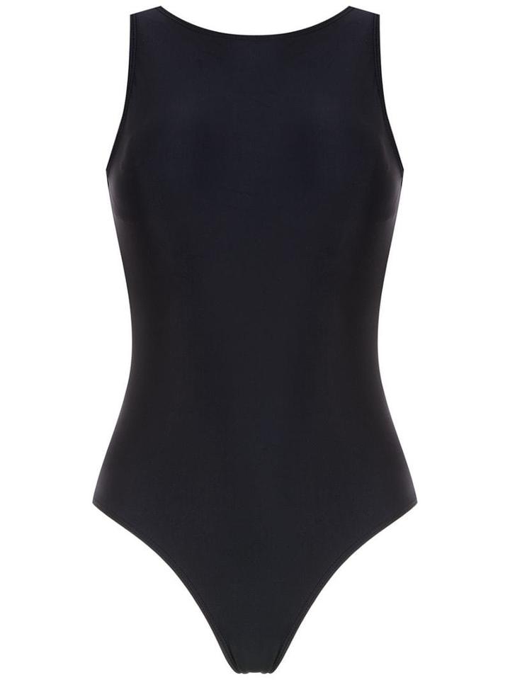 Lygia & Nanny Backless Swimsuit - Black