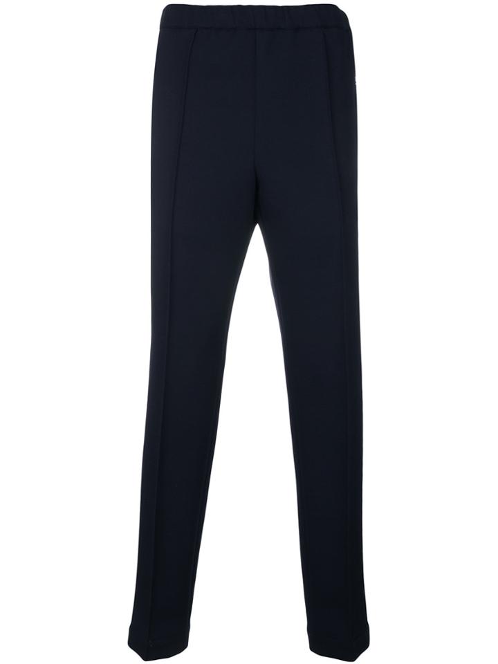 Marni Logo Tailored Trousers - Blue