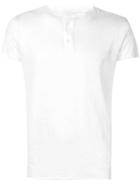 Majestic Filatures Buttoned T-shirt - White