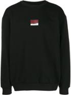 Paura Logo Patch Sweatshirt - Black