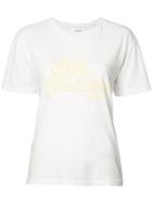 Anine Bing - Hey Sunshine T-shirt - Women - Cotton - Xs, Women's, White, Cotton