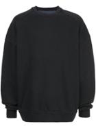 Juun.j Denim Detail Sweatshirt - Blue