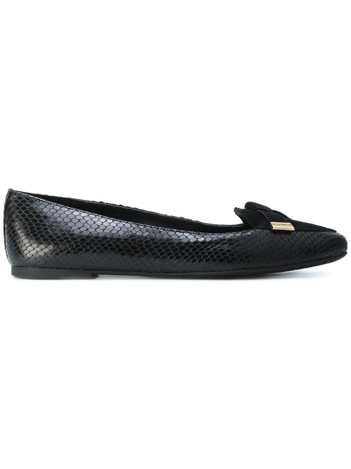 Michael Michael Kors Pointed Ballerinas - Black
