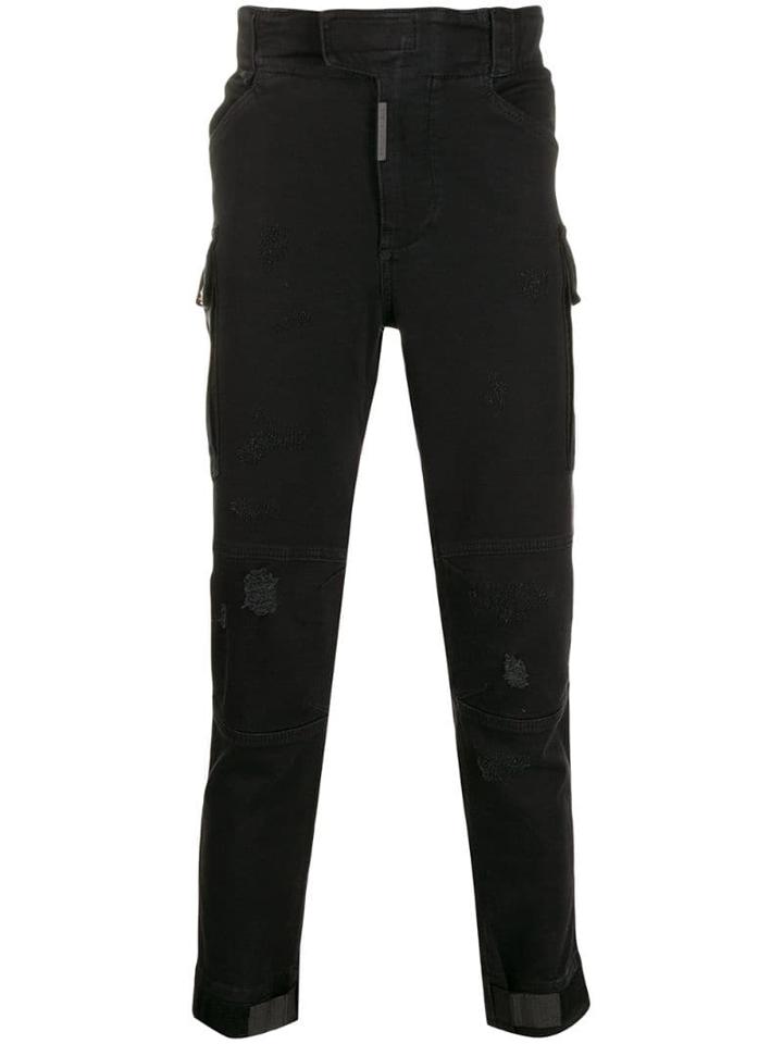 Philipp Plein Slim Shady Chill Fit Trousers - Black