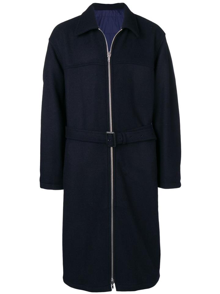 3.1 Phillip Lim Oversized Midi Coat - Blue