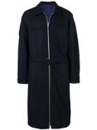 3.1 Phillip Lim Oversized Midi Coat - Blue