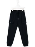 Il Gufo Drawstring Trackpants, Boy's, Size: 8 Yrs, Blue