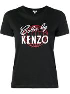 Kenzo Graphic Print T-shirt - Black