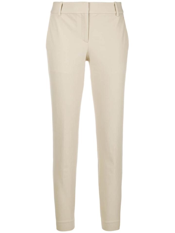 Theory Cropped Trousers - Neutrals