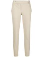 Theory Cropped Trousers - Neutrals