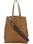 Diesel Star Tote Bag, Men's, Brown, Calf Leather