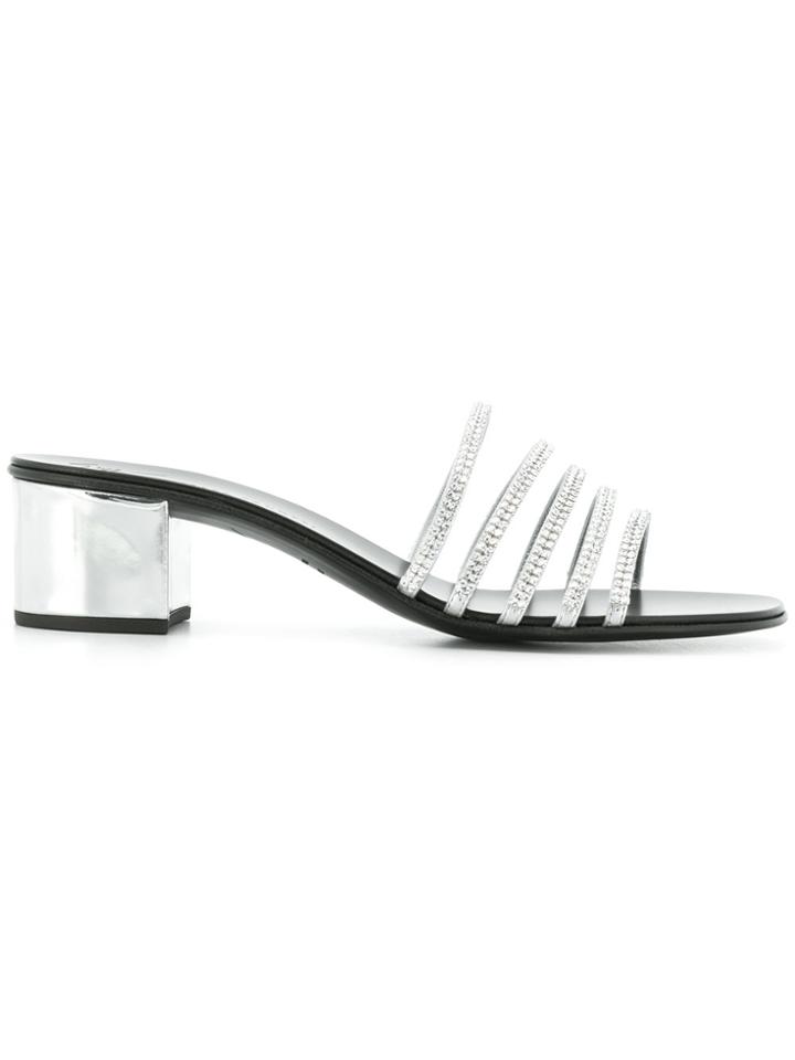 Giuseppe Zanotti Design Michela Mules - Metallic