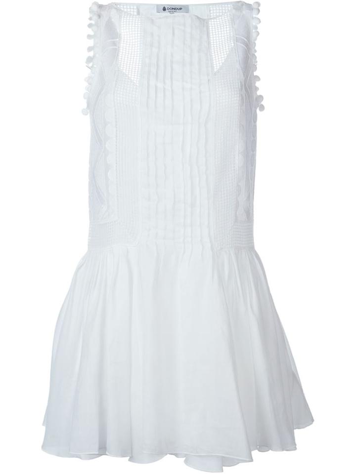 Dondup Front Pleat Dress