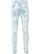 Amiri - Distressed Skinny Jeans - Men - Cotton/spandex/elastane - 28, Blue, Cotton/spandex/elastane