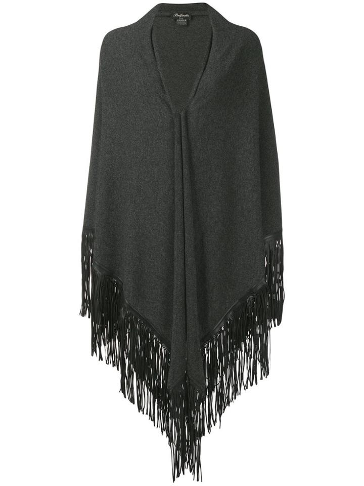 Babjades Fringe Hem Cardigan - Grey