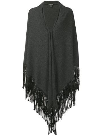 Babjades Fringe Hem Cardigan - Grey