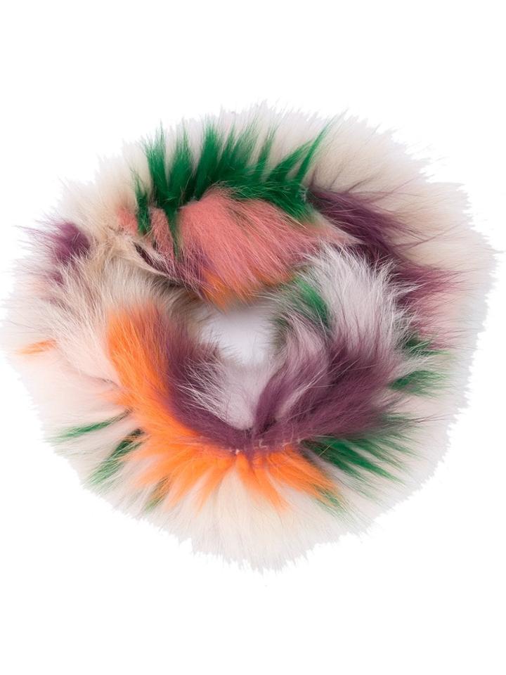 Jocelyn Colour-block Collar Scarf - Multicolour