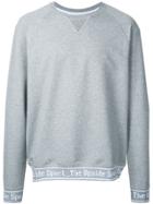 The Upside Logo Embroidered Sweatshirt - Grey