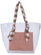 Loeffler Randall Lydia Transparent Tote - Neutrals