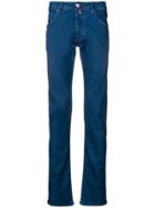 Jacob Cohen Low-rise Straight Leg Jeans - Blue