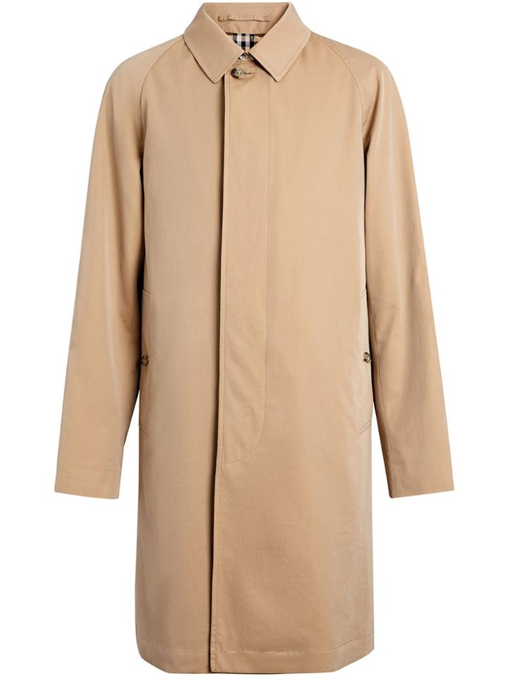 Burberry The Camden Car Coat - Nude & Neutrals