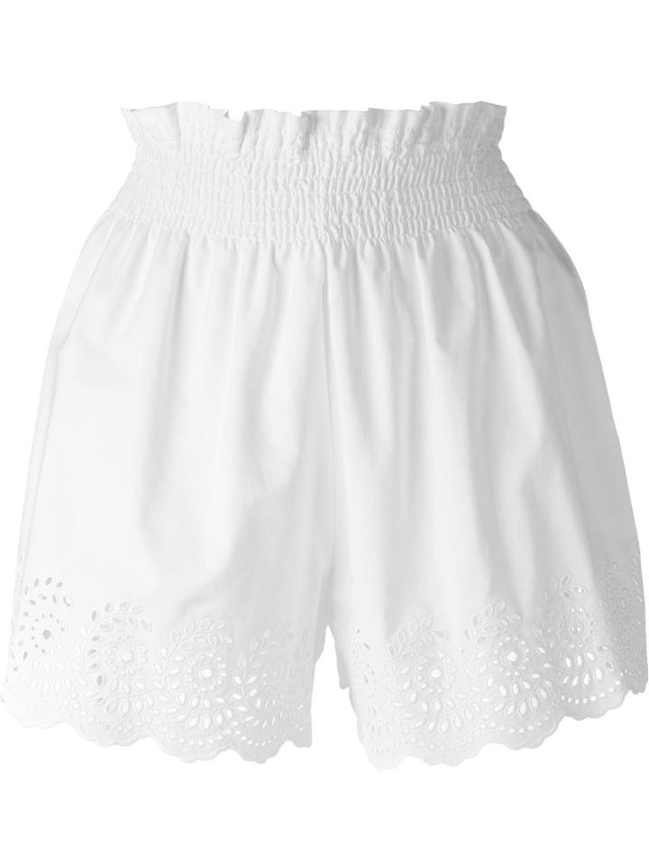 Philosophy Di Lorenzo Serafini Broderie Anglaise Shorts