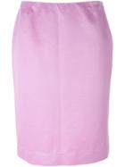 Dolce & Gabbana Vintage Straight Skirt - Pink & Purple