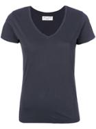 Officine Generale V-neck T-shirt - Grey