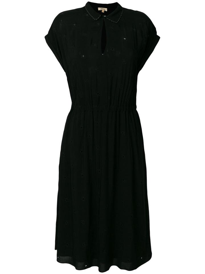 Bellerose Flared Cap Sleeve Dress - Black