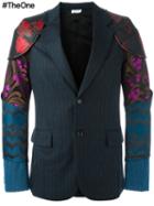 Comme Des Garçons Homme Plus Patchwork Blazer, Men's, Size: Small, Polyester/cupro/wool