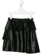 Karl Lagerfeld Kids Teen Tiered Skirt - Black