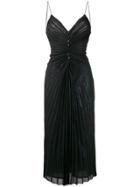 Marco De Vincenzo Spaghetti Strap Dress - Black