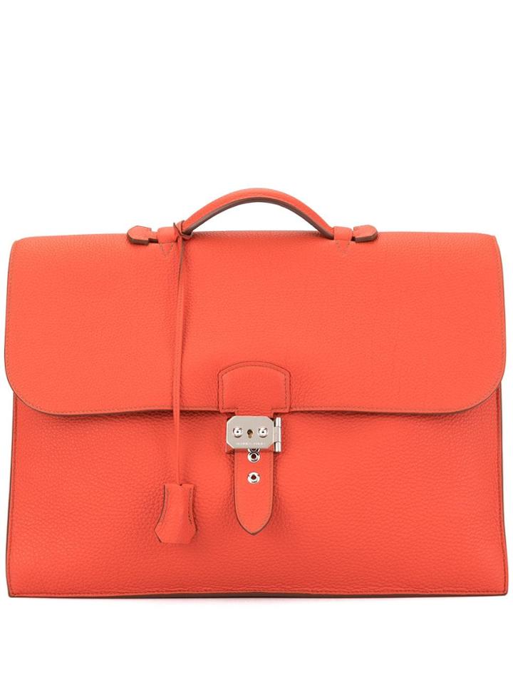 Hermès Pre-owned Sac A Depeche 38 Briefcase - Red