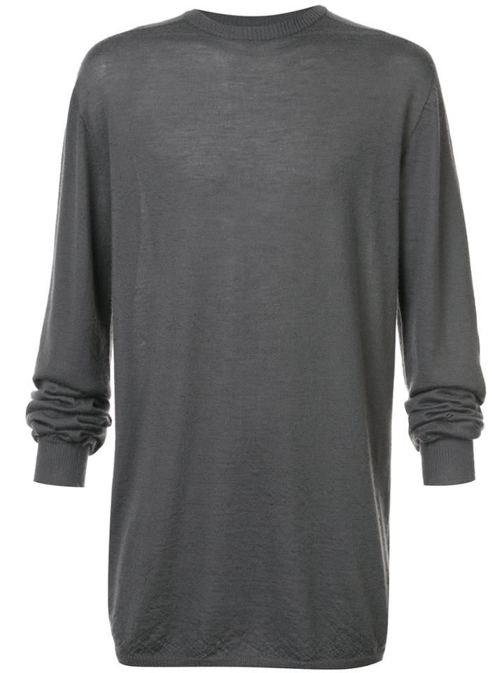 Rick Owens Cashmere Jumper - Grey