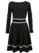 Alexander Mcqueen Long Sleeve Dress - Black