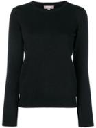 N.peal Round Neck Knitted Sweater - Black
