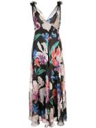 Jill Stuart Floral Print Long Dress - Multicolour