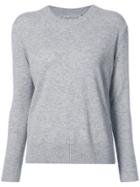 Vince Cashmere Side Tie Jumper - Grey
