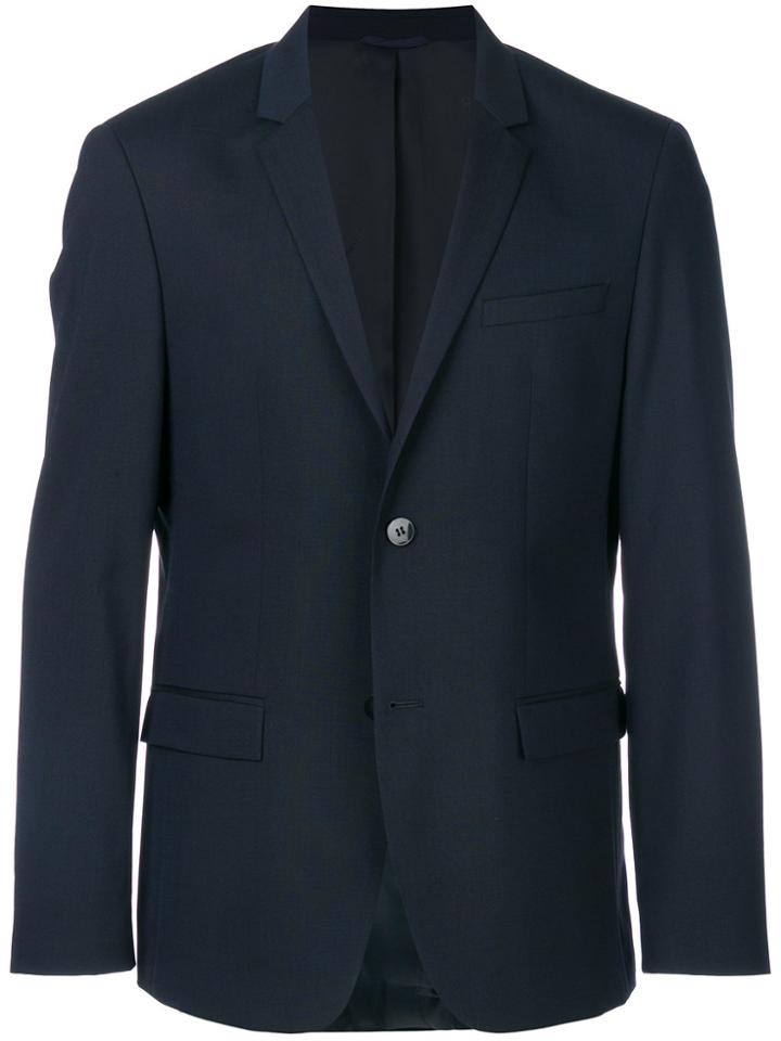 Calvin Klein Tailored Suit Jacket - Blue