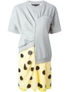 Marc By Marc Jacobs Blurred Dot Panelled Dress