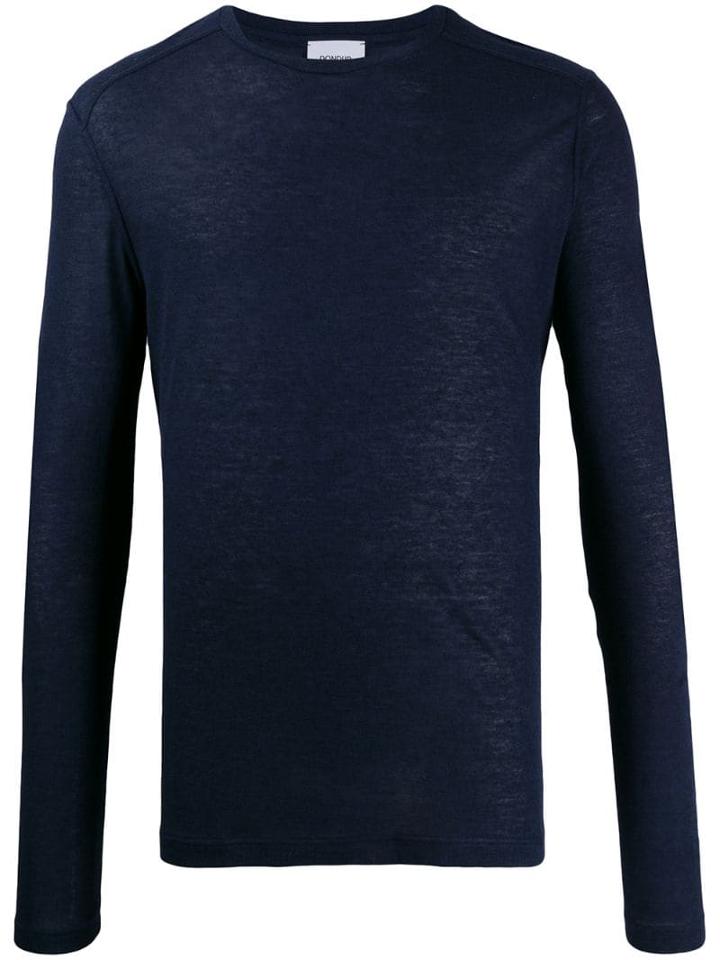 Dondup Lightweight Knit Sweatshirt - Blue