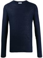 Dondup Lightweight Knit Sweatshirt - Blue