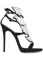 Giuseppe Zanotti Design Cruel Sandals, Women's, Size: 36, Black, Leather/metal/leather