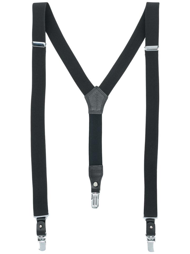 Yohji Yamamoto Classic Adjustable Braces - Black