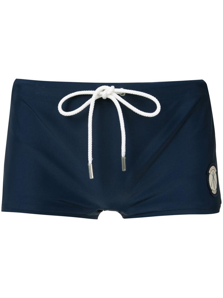 Katama - Paul Swim Shorts - Men - Nylon/spandex/elastane - 30, Blue, Nylon/spandex/elastane