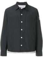 Moncler Gamme Bleu Cropped Shirt Jacket - Blue