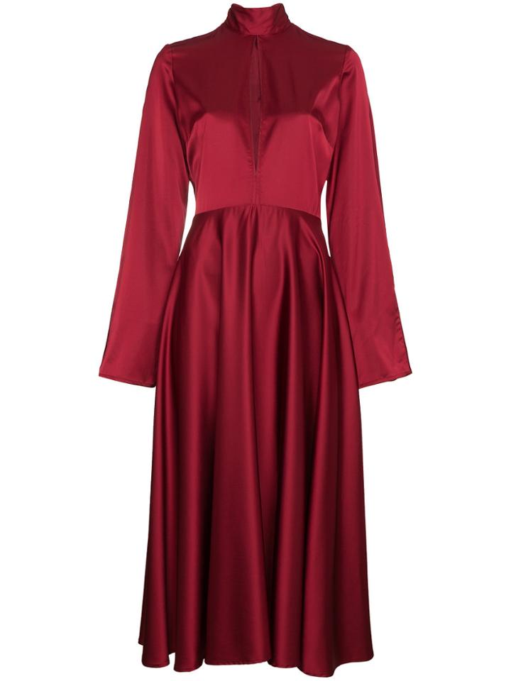 Beaufille Maxi Dress With Flared Sleeves