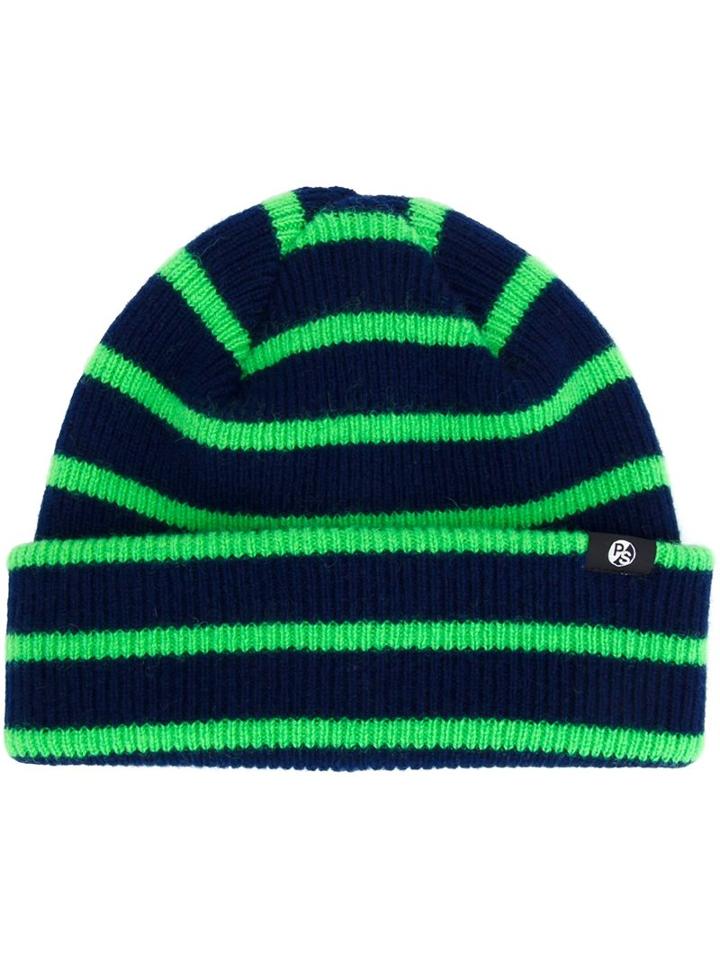Ps By Paul Smith Striped Hat