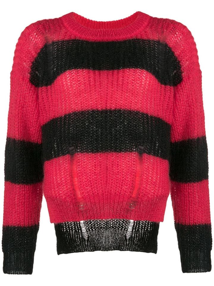 Zadig & Voltaire Gaby Striped Sweater - Red
